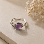 Ring mit Amethyst