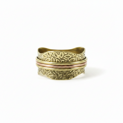 Meditationsring mit drehbaren Elementen