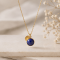 Micro-Anhänger mit Lapislazuli Stein
