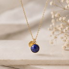 Micro-Anhänger mit Lapislazuli Stein