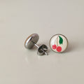 Mini Ohrstecker mit Kirschen