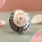 Ring mit breitem Rand