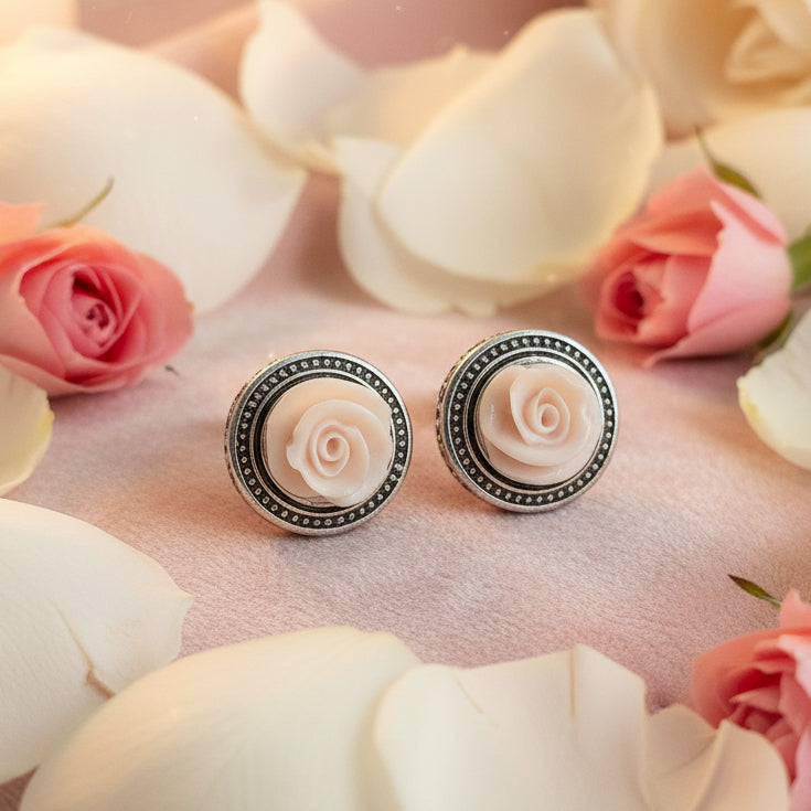 Ringe mit Rosen Rund
