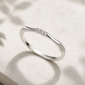 Zarter Zirkonia Ring